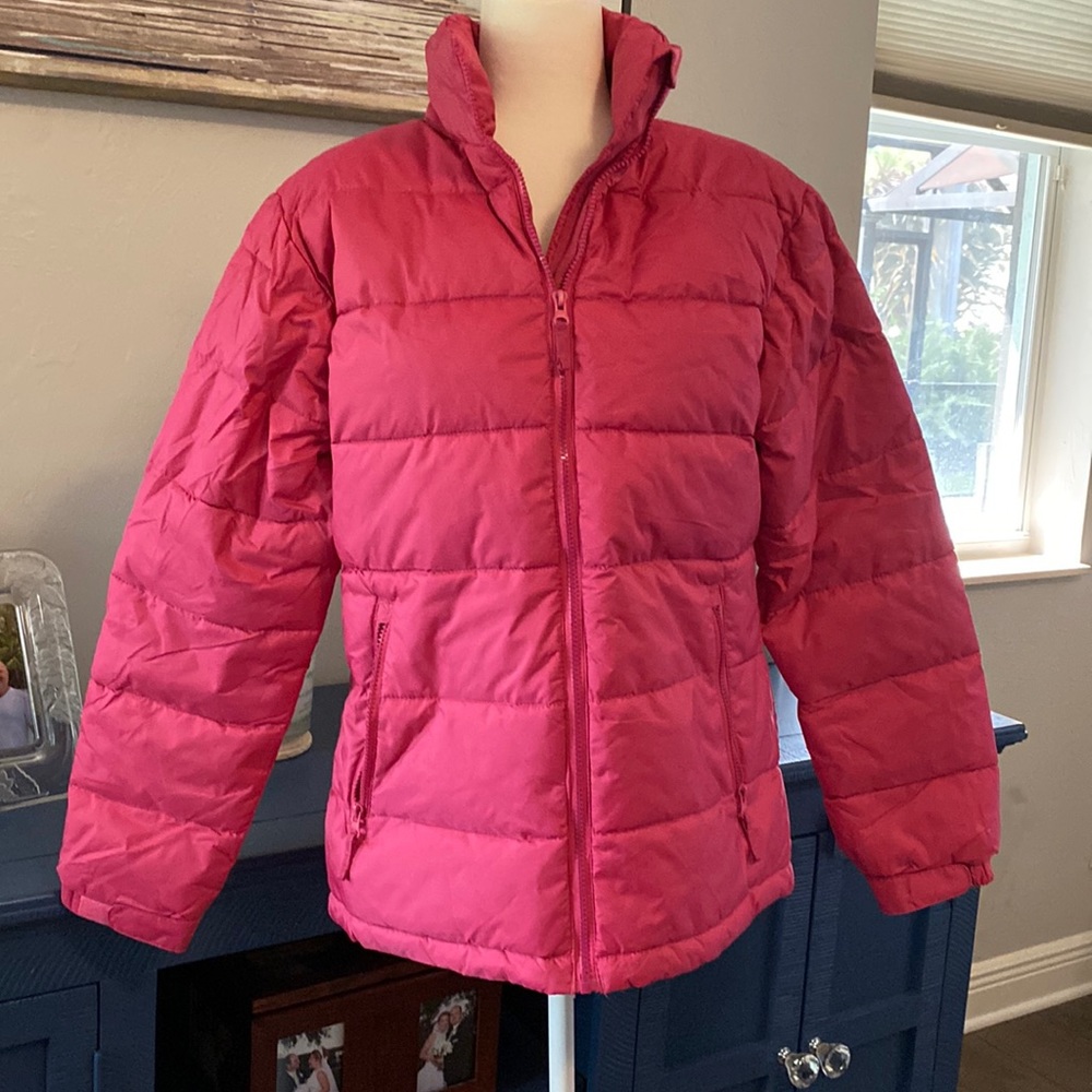 Double Down Fuchsia Coat Sz M womens